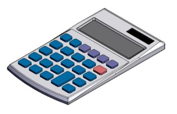 Calculator Solidworks Model