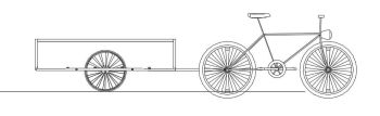 Cycle cart elevation.dwg drawing