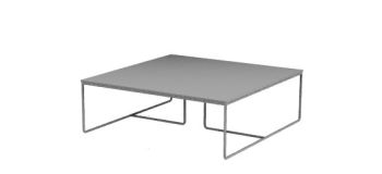 Tavolo da centro grigio modello 3d formato .3dm