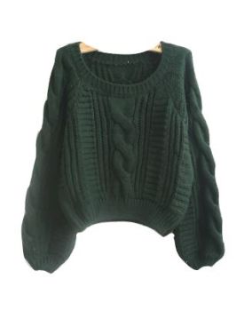 chic green sweater dwg drawing