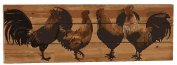 chicken wall art dwg drawing