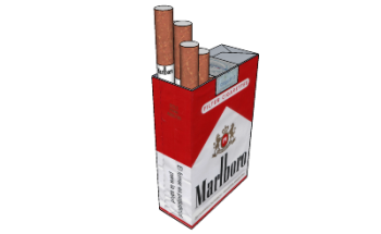 cigarette packet skp