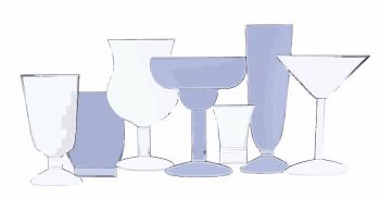 cocktail dwg drawing
