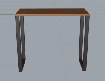 Desk 3dm model
