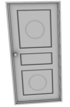 3d модель двери .3dm формат