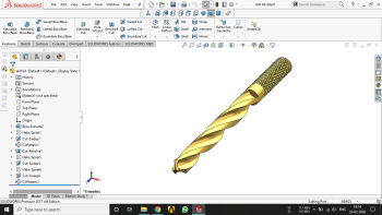 drill bit.sldprt 3D CAD model