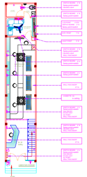 electric plan of commercial project