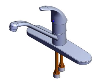 Faucet Kitchen Solidworks Assembly