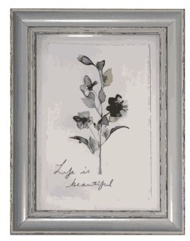 Flower frame dwg drawing