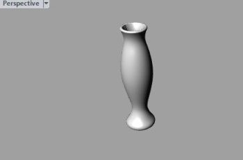 flower vase 3d .3dm model