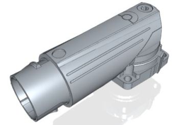 插座，弯角的AutoCAD 2010 3D文件
