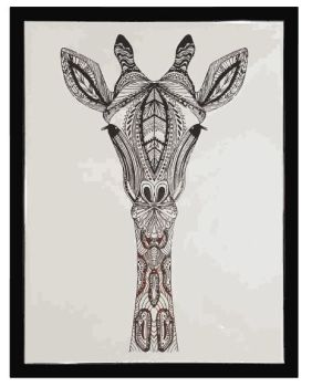 Giraffe sketch dwg drawing