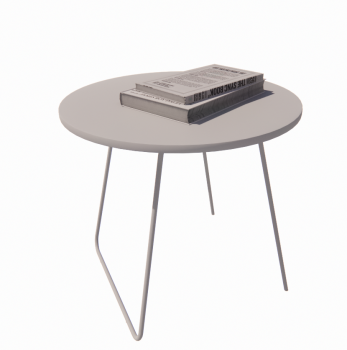 Side table with book revit family