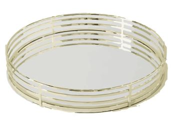 gold mirror tray dwg drawing