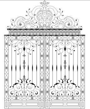 鉄の門のデザイン1
