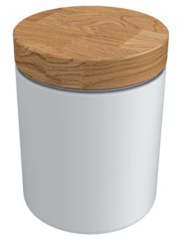 small jar with lid 3d model .3dm format