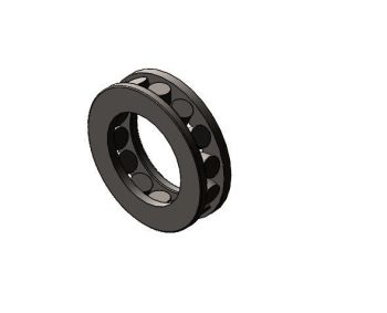 Thrust Roller Bearing Solid Works 2016