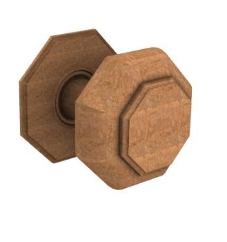 door knob wooden design 3d model .3dm format