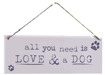 love and dog plaque dwg drawing