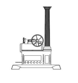 Steamer machine elevation.dwg drawing