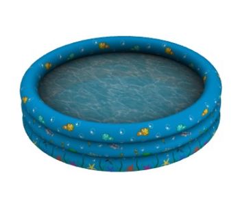 circular swimming pool 3d model .3dm format