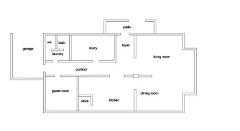 Residential Floor Plan Drawing