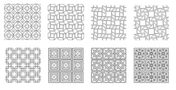 seamless geometrical pattern