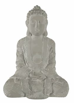 sitting buddha dwg drawing