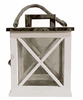 small wooden lantern dwg drawing