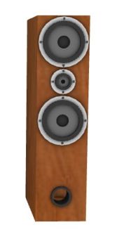wooden designed speaker 3d model .3dm format