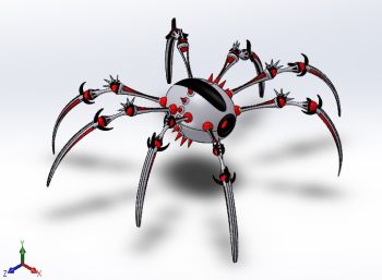 Spider solidworks Model