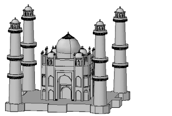 Taj Mahal Réplique
