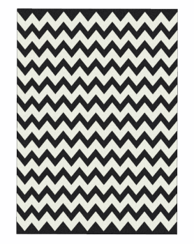 Black and white zigzag pattern carpet sketchup