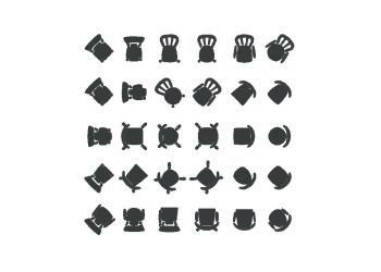 top-view-chairs-.dwg