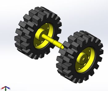 Toy Tractor Assembly-2 solidworks