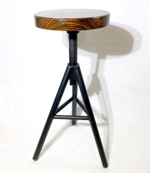 Bar stool with 3 legs revit model