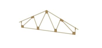 Triangulated truss member 3d mofel .3dm format