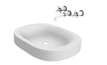 modern aesthetic wash basin 3d model .3dm format