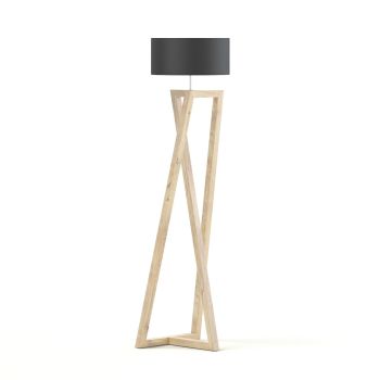 wooden_floor_lamp2 3d Model.