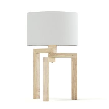 Wooden_table_lamp 3d модель.