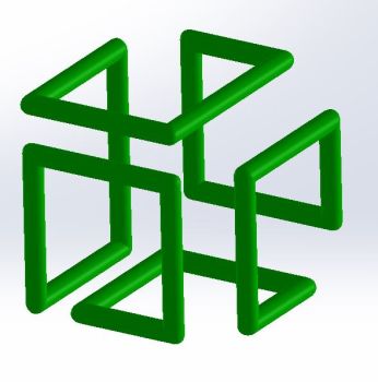 Файл SolidWorks куба бесконечности