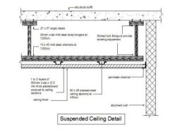 Dettaglio Cad Gratuito Della Sezione Del Controsoffitto Cadblocksfree Cad Blocks Free