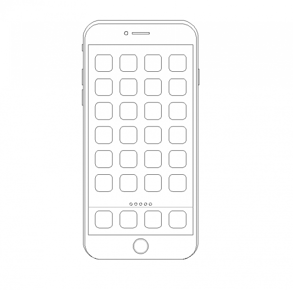 Iphone 6 CAD блок