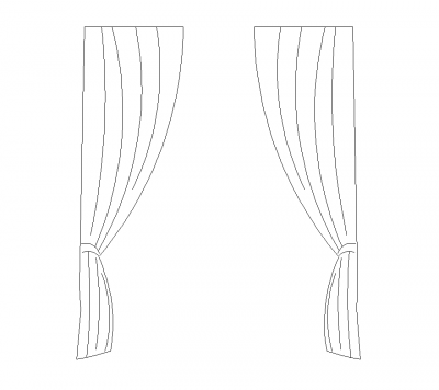 Curtains elevation CAD block CADblocksfree Thousands of free CAD blocks