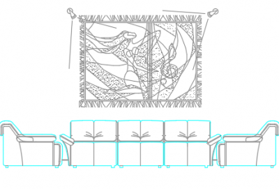 furniture living room elevation dwg | Thousands of free CAD blocks