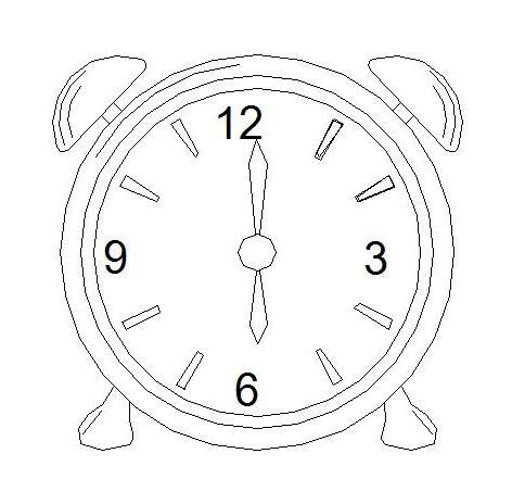 Furniture - Alarm Clock - Analogue