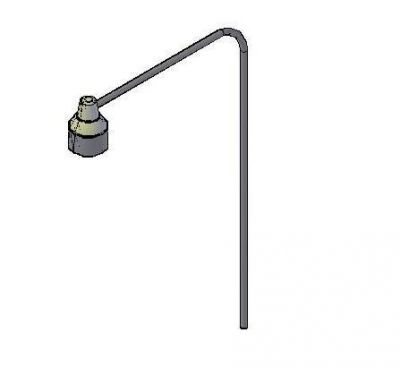 Garden Light Design 3d Cad Dwg Cadblocksfree Thousands Of Free Autocad Drawings Garden Light Design 3d Cad Dwg, Gooseneck Light Fixture Cad Block