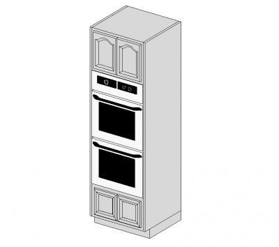 Dual Oven Revit family CADblocksfree Thousands of free CAD blocks