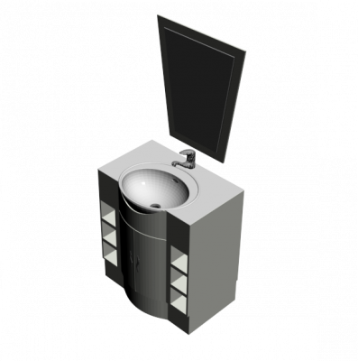 Bathroom vanity unit 3DS max model CADblocksfree Thousands of free