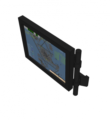 3D Sketchup Monitor Arm CADBlocksfree Thousands of free AutoCAD